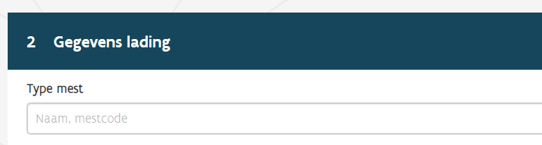 Manure type Manure type