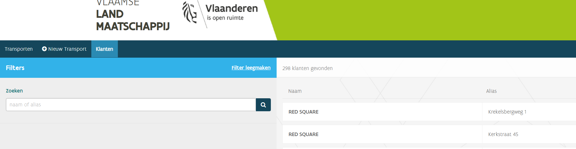 Sender alias Sender alias